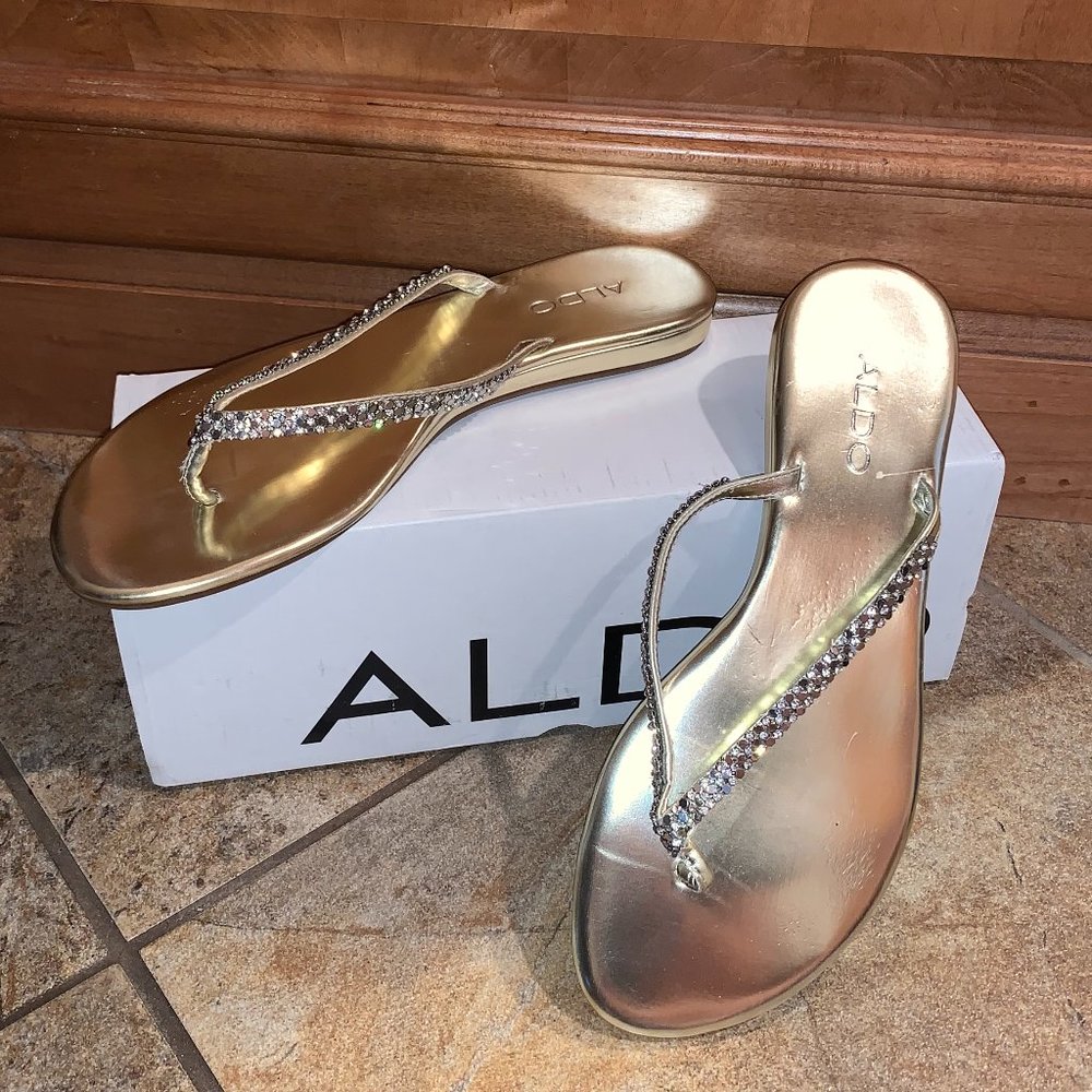 Aldo Gold Sandal "Saleha"